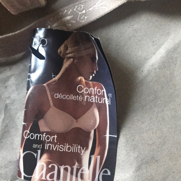 NWT Chantelle Alhambra Soft Cup Bra Wire-free 2516 Cappucino/Beige 32C - Picture 7 of 9